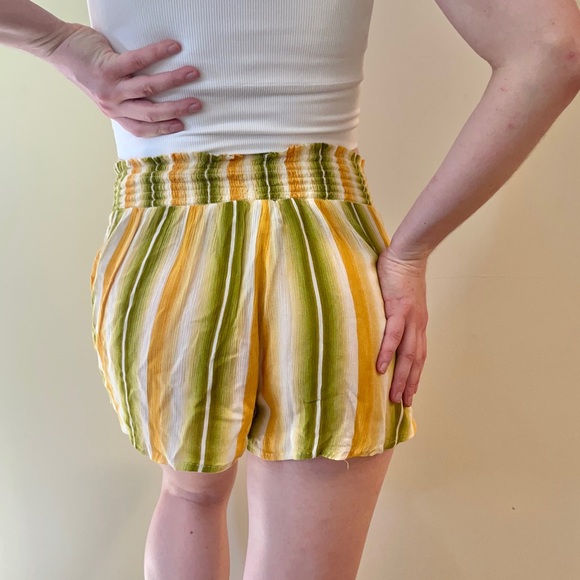 Urban Outfitters Out from Under Smocked Short Striped Beachwear Swim Coverup - Picture 8 of 8